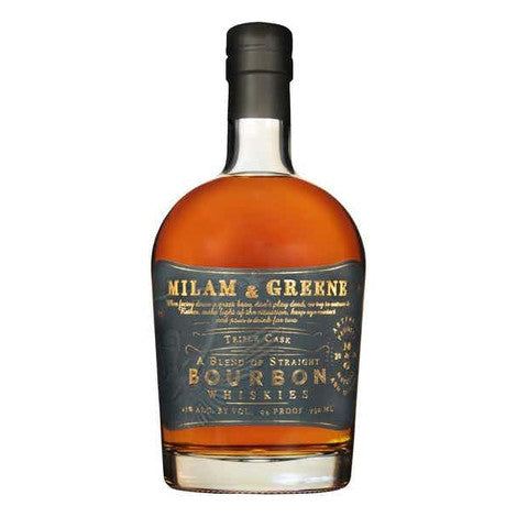 Milam & Greene Triple Cask Bourbon Whiskey 750ml