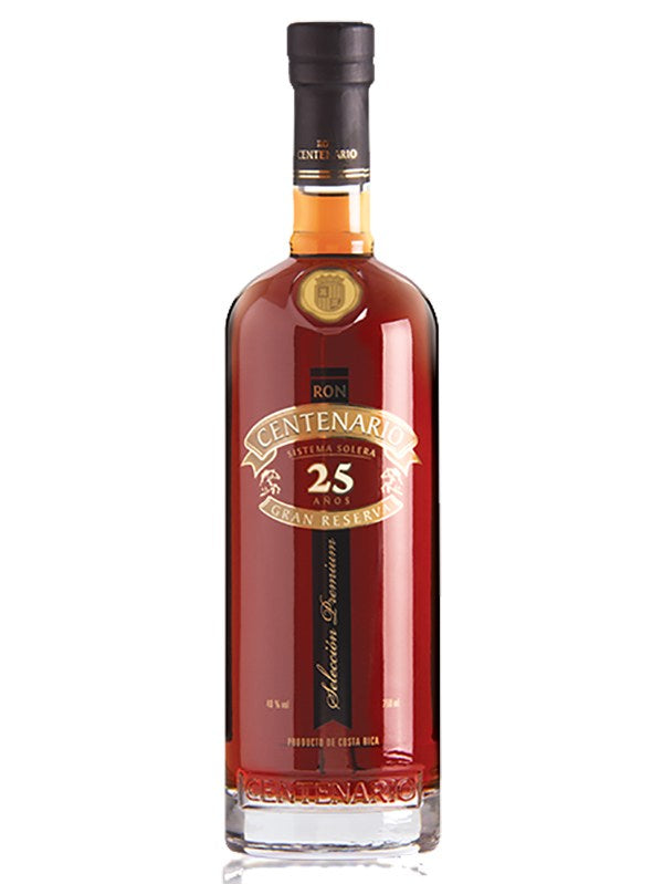Ron Centenario Gran Reserva 25yr Solera Rum 750ml