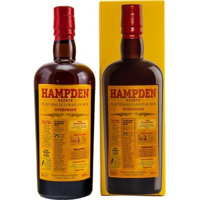 Hampden Estate Single Jamaican Overproof Rum 750ml