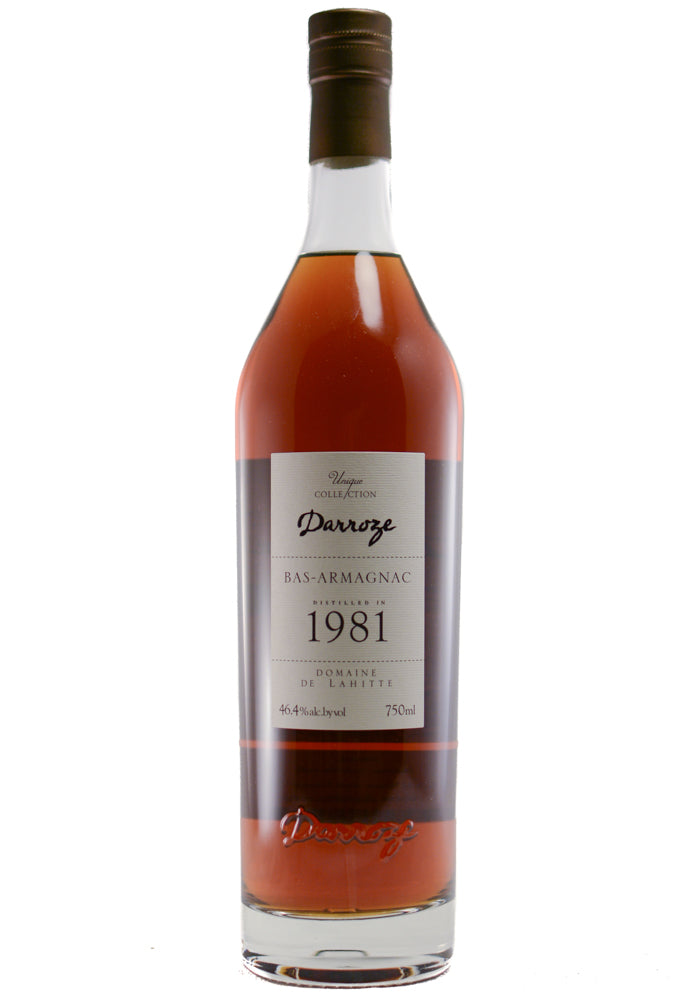 Francis Darroze 1981 Chateau de Lahitte Bas - Armagnac 750ml