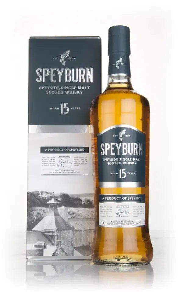 Speyburn 15 yr Speyside Single Malt Whiskey 750ml