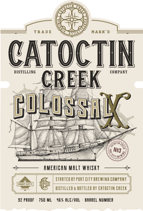 Catoctin Creek Colossal X Malt Whiskey 750ml