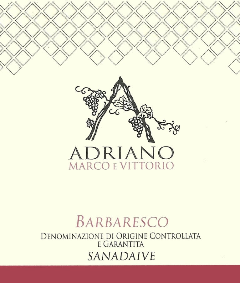 2018 Adriano Marco & Vittorio - Barbaresco Sanadaive