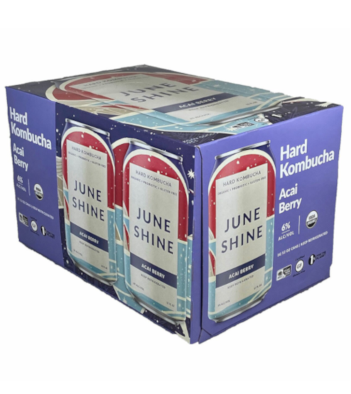 JuneShine - Acai Berry Hard Kombucha 6pk