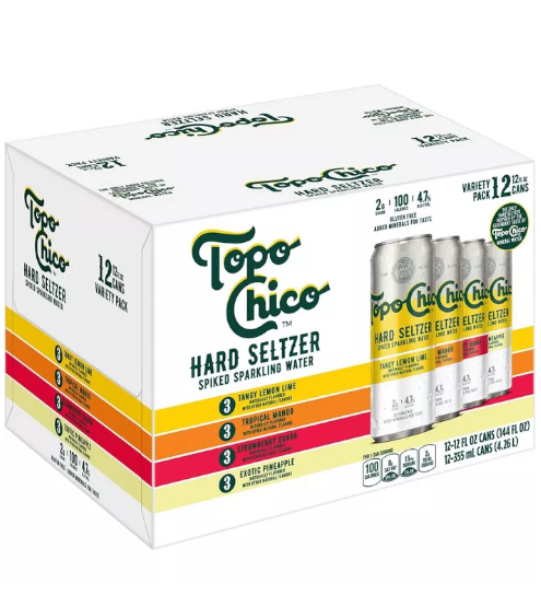 Topo Chico - Hard Seltzer Variety 12pk
