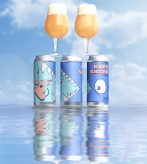 Aslin Beer - Baby Shark Hazy IPA 4pk