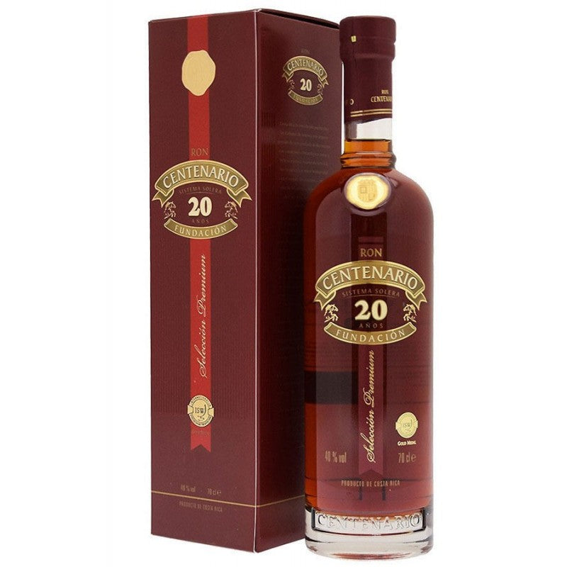 Ron Centenario Fundacion 20 yrs Rum 750ml