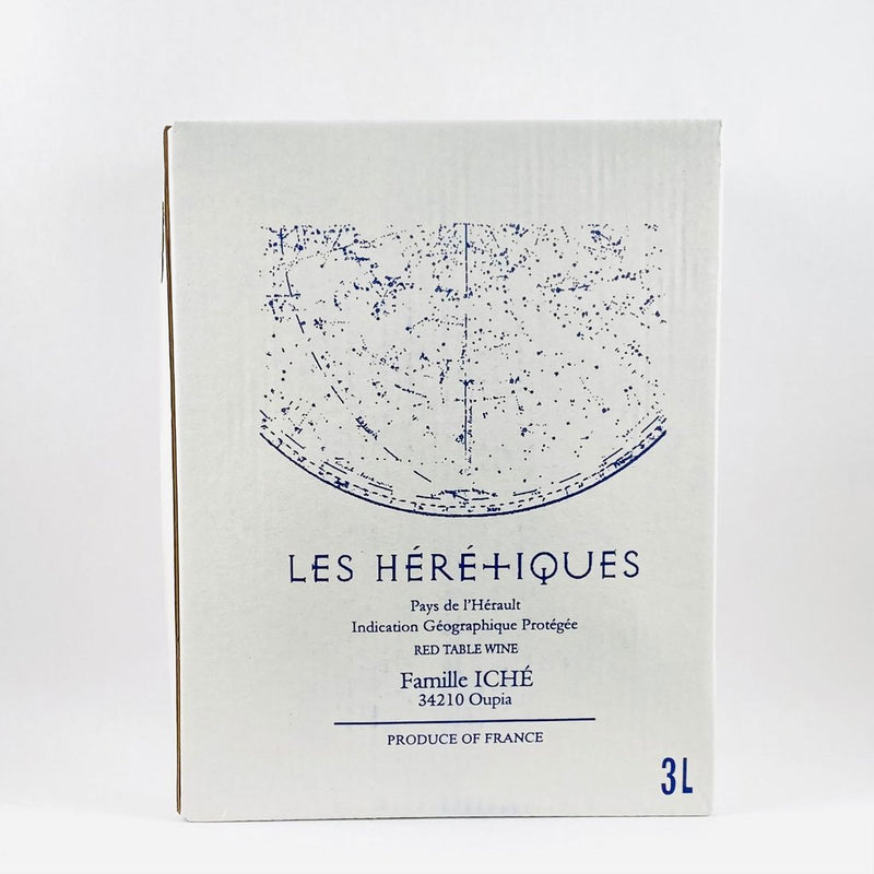 2020 Chateau d'Oupia -  VdP de l'Herault Heretiques Rouge 3L BAG IN BOX (3L)