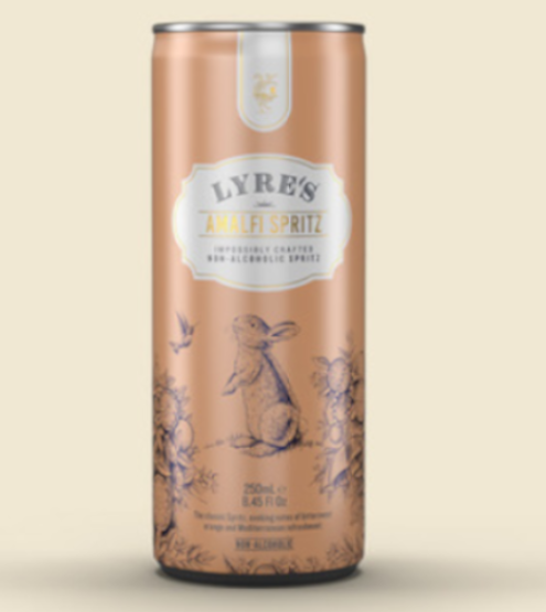 Lyre's Amalfi Spritz Non-Alcoholic Ready To Drink Cocktail 4pk