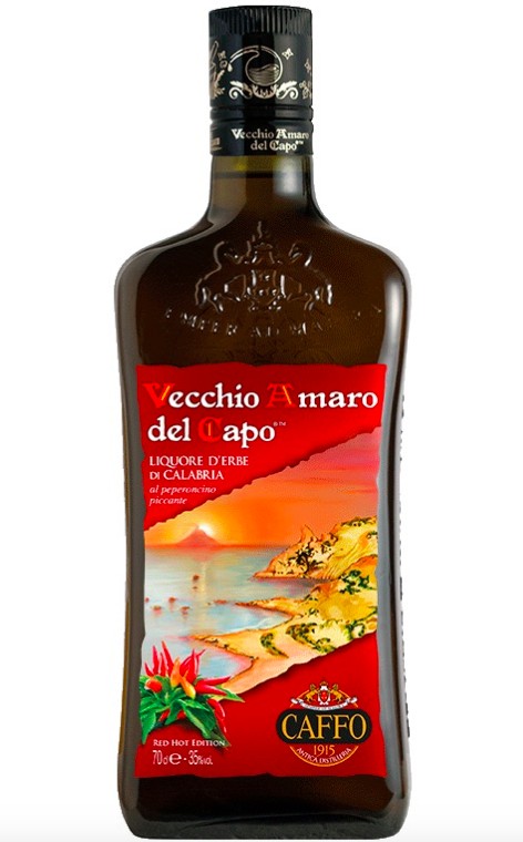 Caffo Vecchio Amaro del Capo Red Hot Edition Liqueur 750ml