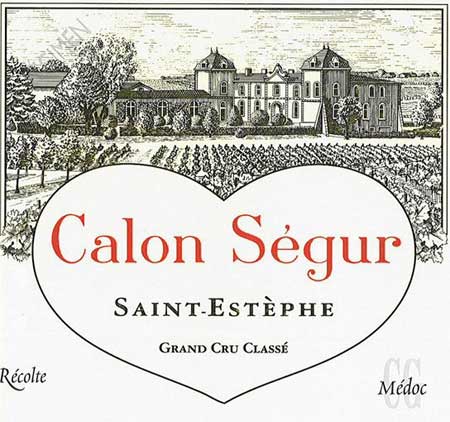 1982 Chateau Calon Segur - St. Estephe