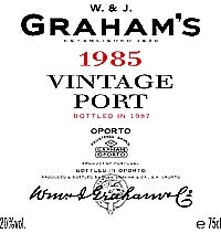 1985 Graham's Porto Vintage Port