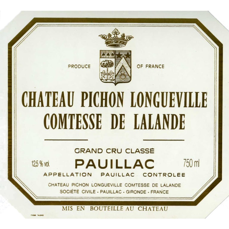 1982 Chateau Pichon Lalande Pauillac