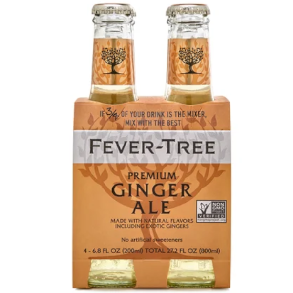 Fever Tree Ginger Ale 4pk