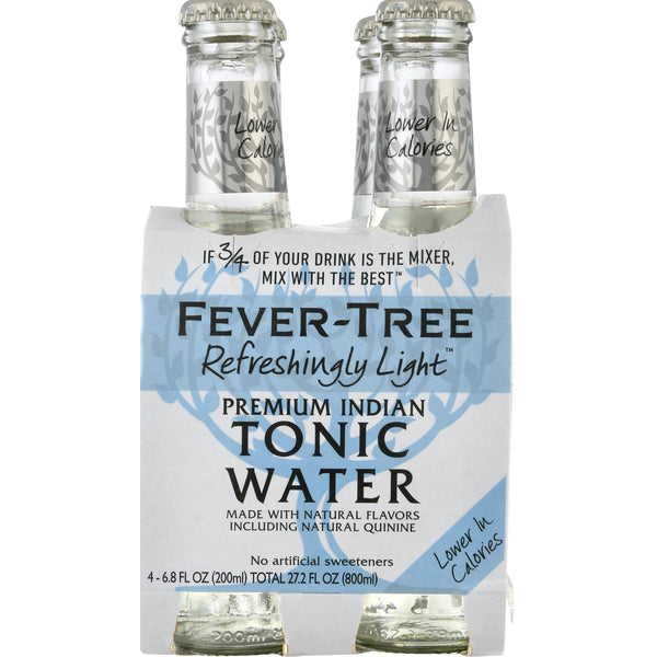 Fever Tree Light Tonic 4pk