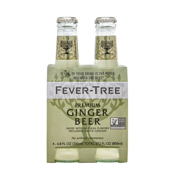 Fever Tree Ginger Beer 4pk