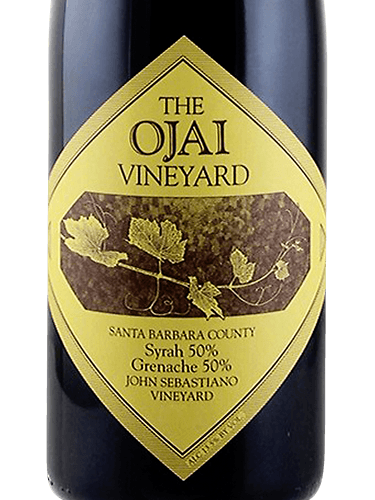 2017 Ojai - Syrah Grenache Santa Rita Hills John Sebastiano Vineyard