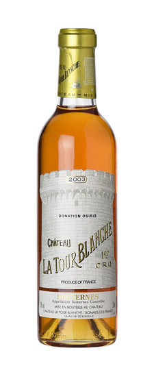 2003 Chateau La Tour Blanche Sauternes HALF BOTTLE (375ml)