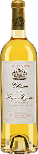 2001 Chateau Rayne Vigneau Sauternes HALF BOTTLE (375ml)