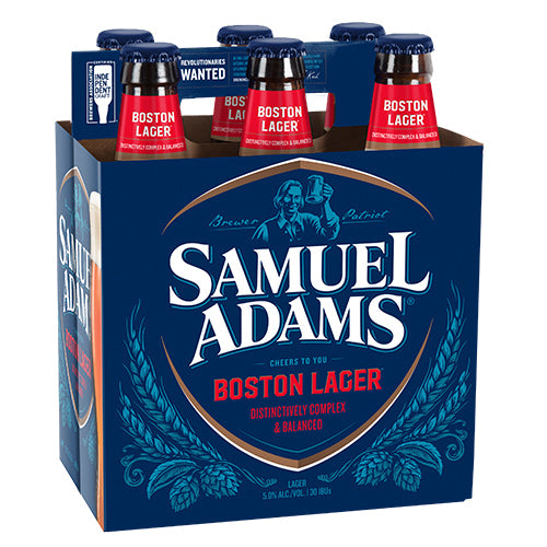 Sam Adams Boston Lager 6pk bottle