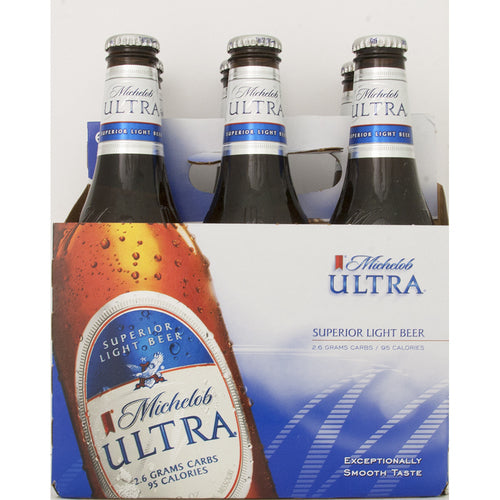 Michelob Ultra Light Lager 6pk bottle