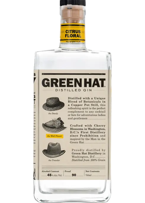 Green Hat Spring/Summer Gin 750ml