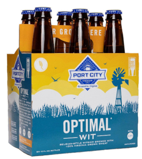 Port City Brewing Optimal Wit 6pk bottle