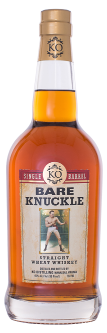 Bare Knuckle Wheat Whiskey (KO Dist) Whiskey 750ml