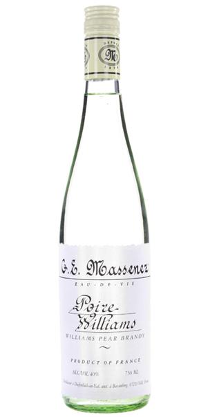 G. E. Massenez Poire Williams Brandy Eau de vie 750ml — MacArthur