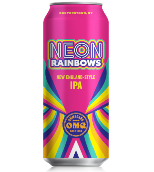 Ommegang Brewery Neon Rainbows NEIPA 4pk
