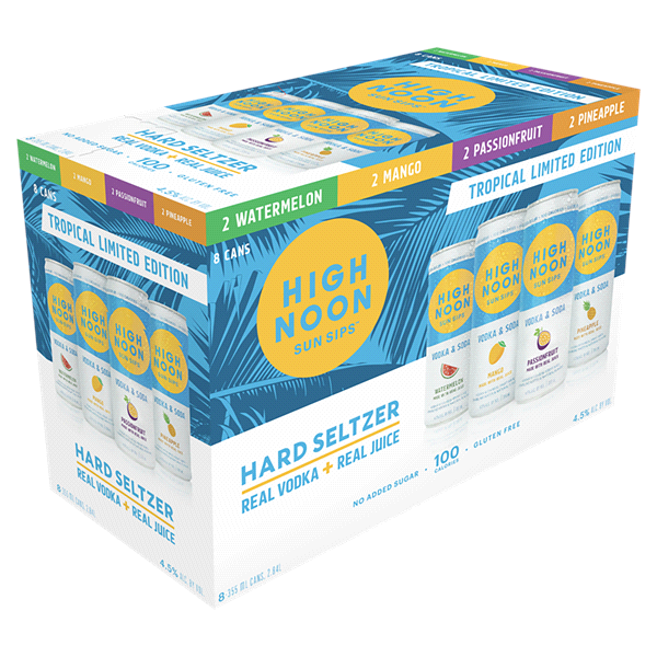 High Noon Vodka Hard Seltzer Variety Pack 8pk