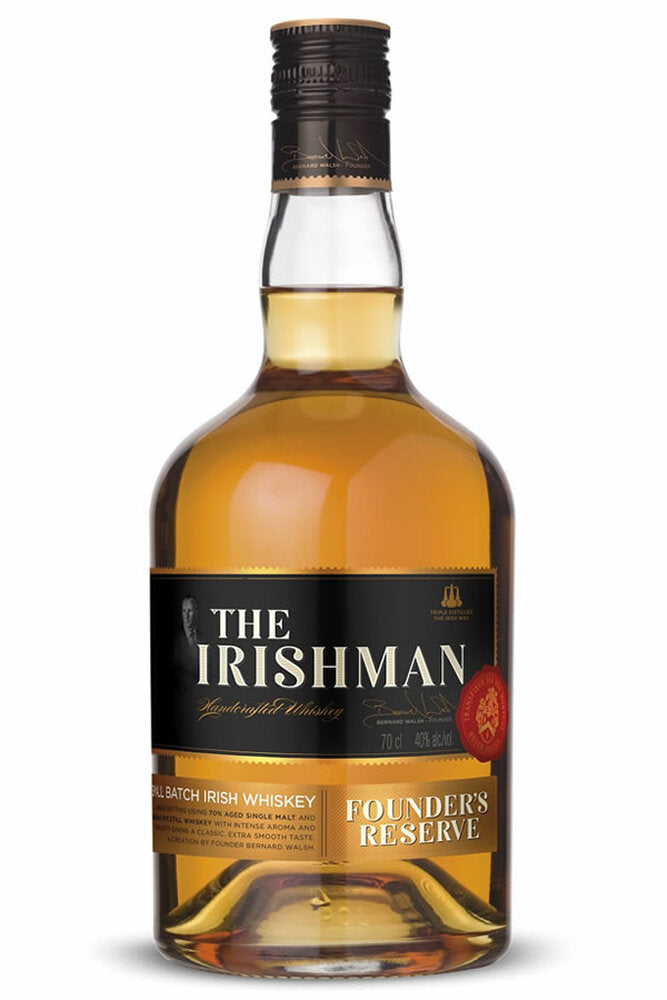 The Irishman Founder's Reserve Small Batch (w/Glass Set) Whiskey 750ml
