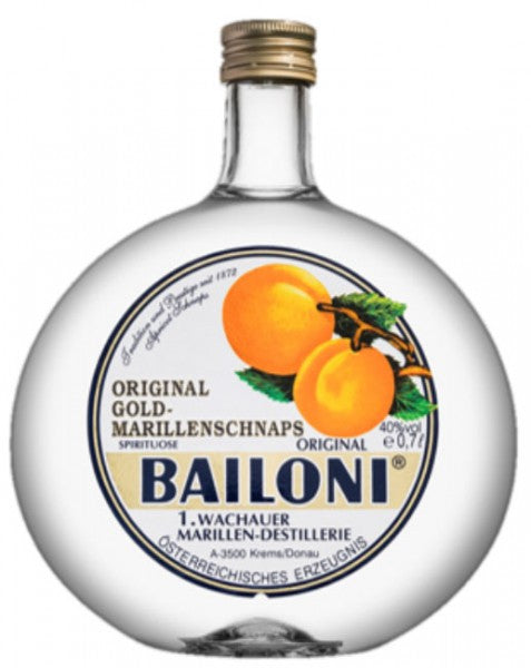Bailoni Original Gold Apricot (Schnapps) Eau de vie 750ml