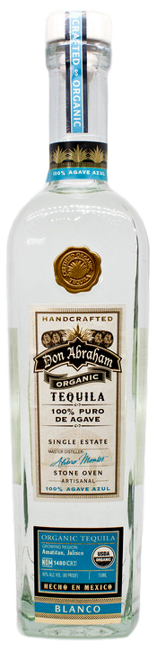 Don Abraham Organic 100%  Puro Agave Blanco Tequila 750ml
