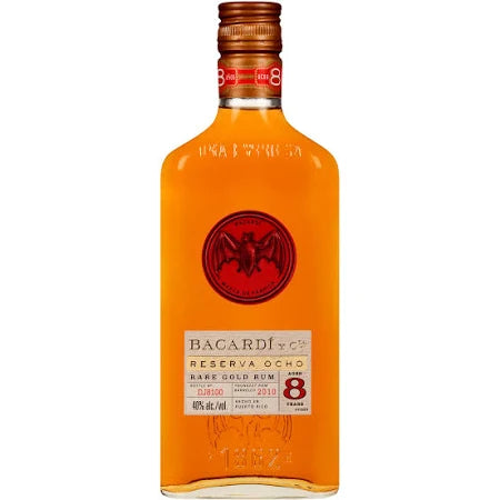 Bacardi 8 yr PINT Rum 375ml
