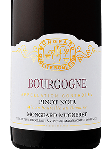 2019 Mongeard-Mugneret - Bourgogne Rouge