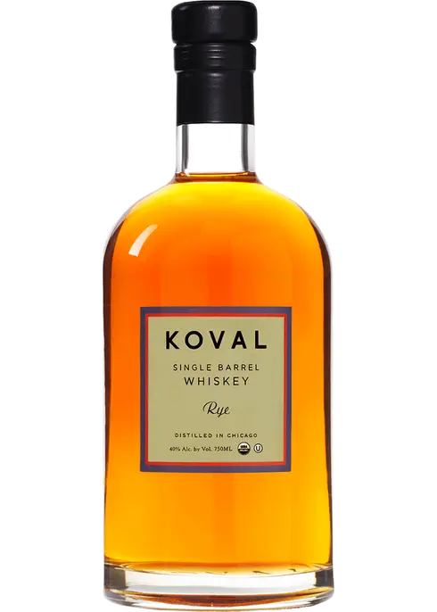 Koval Single Barrel Rye Whiskey 750ml
