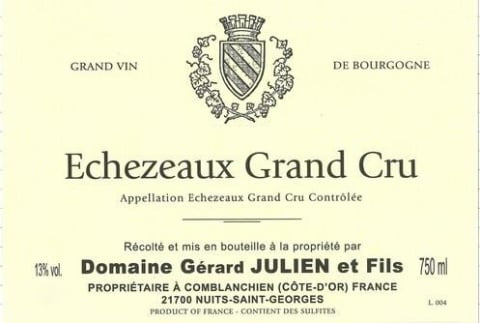 2019 Gerard Julien - Echezeaux