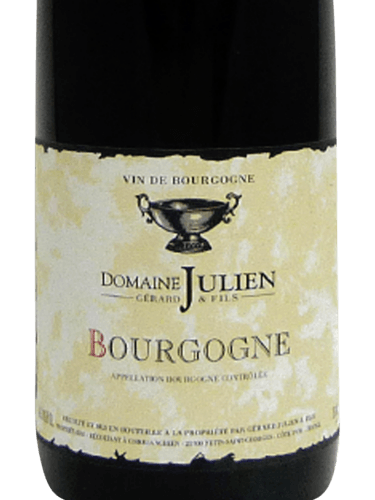 2019 Gerard Julien - Bourgogne Rouge