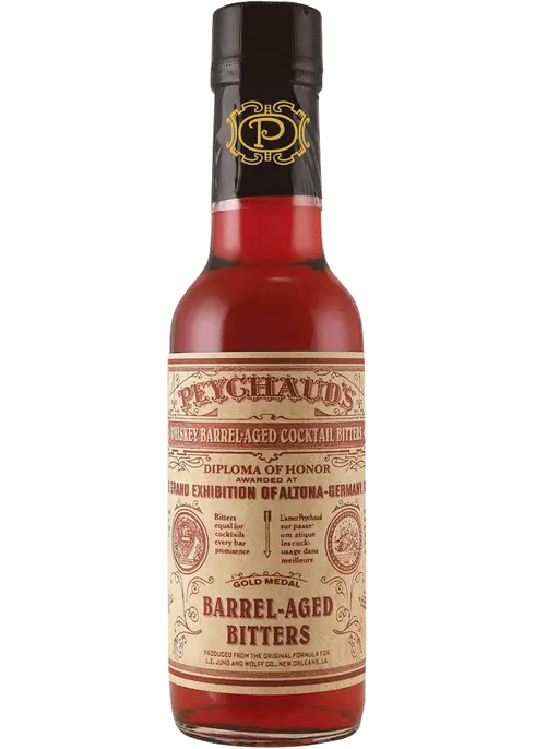 Peychaud's Whiskey Barrel-Aged Bitters 5 Oz Bitters 5oz