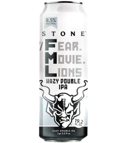Stone Brewing Fear Movie Lions DIPA Single 19.2oz can