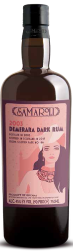 Samaroli 2003 14yr Demerara Dark Rum 750ml