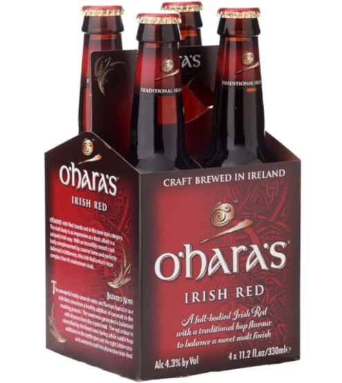 Carlow Brewing - O'hara's Irish Red Ale 4pk