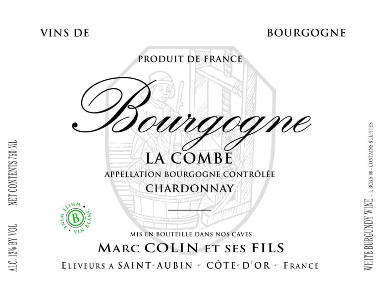 2020 Marc Colin - Bourgogne Blanc