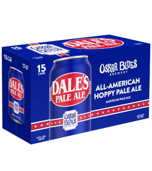 Oskar Blues Dale's Pale Ale 15pk cans — MacArthur Beverages