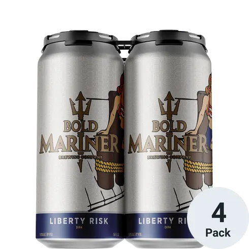 Bold Mariner Brewing - Liberty Risk DIPA 4PK