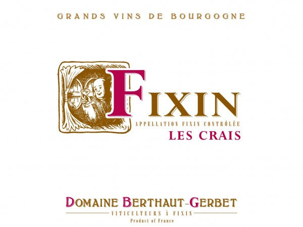 2020 Berthaut-Gerbet - Fixin Les Crais