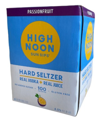 High Noon Sun Sips - Passionfruit Vodka Soda 4pk