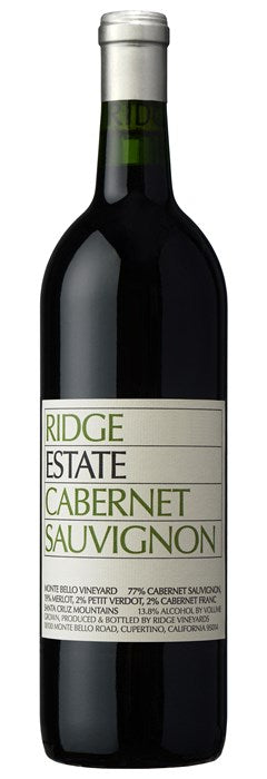 2019 Ridge - Cabernet Sauvignon Santa Cruz Estate