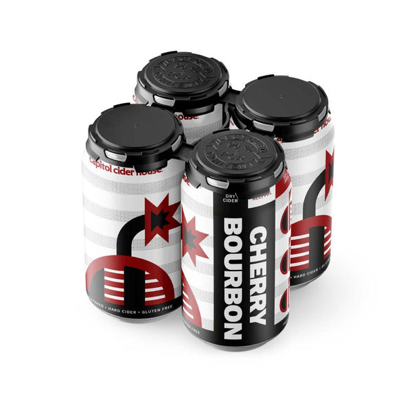 Capitol Cider House - Cherry Bourbon Cider 4pk